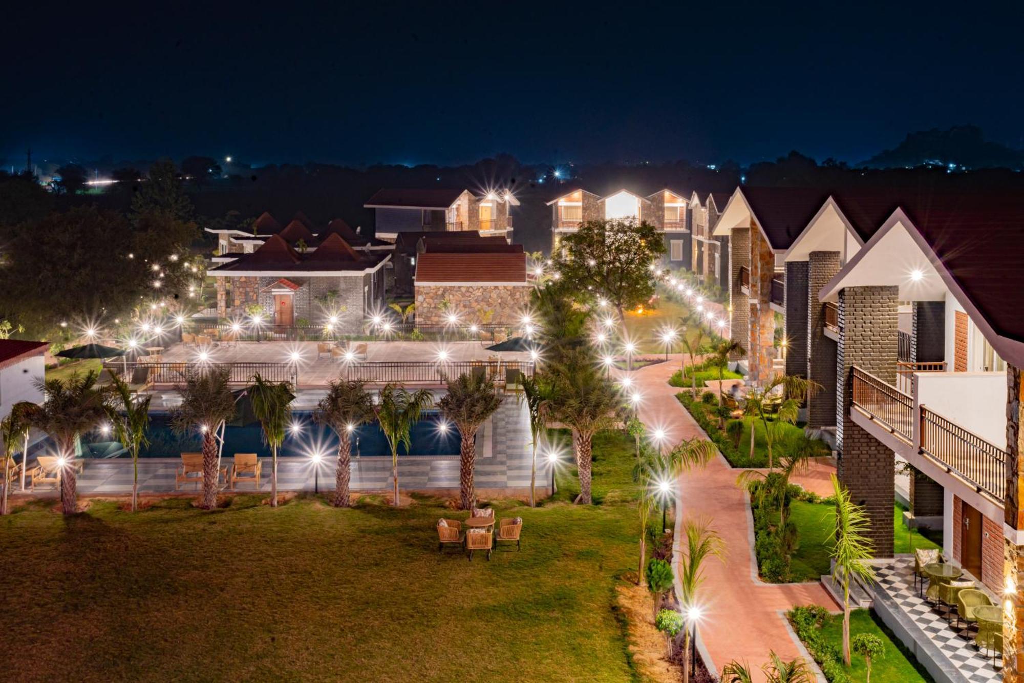 Spree Resort Sariska Thana Ghazi ภายนอก รูปภาพ
